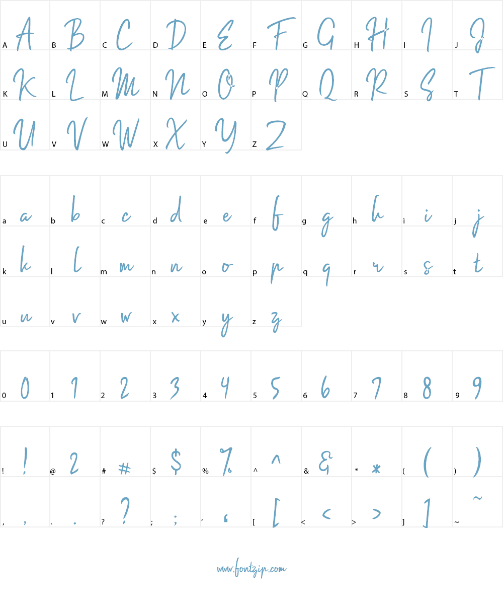 The Foreign Font Character